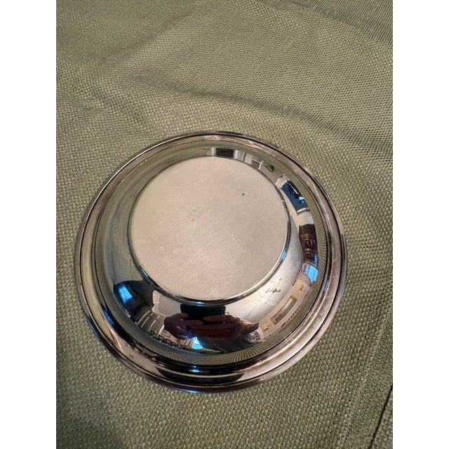 Vintage Silver-Plated Hollowware Small Dish by Lunt Silversmith, Mid-20th Century