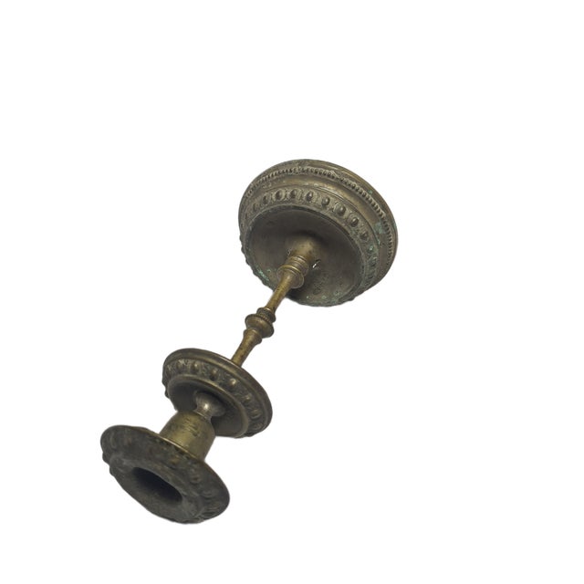 Austro-Hungarian Empire Biedermeier Silver Candleholder, 1890s For Sale - Image 5 of 8