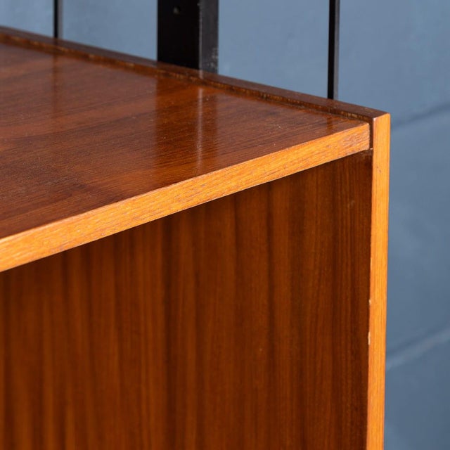 Italian Modular Teak Wall Cabinet, 1960s For Sale - Image 16 of 18