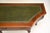 Antique Edwardian Writing Table with Leather Top, 1900s For Sale - Image 6 of 11