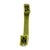 Art Deco Various Green Bakelite Drawer Pulls W/ Chrome Strip, Set of 5 For Sale - Image 4 of 5