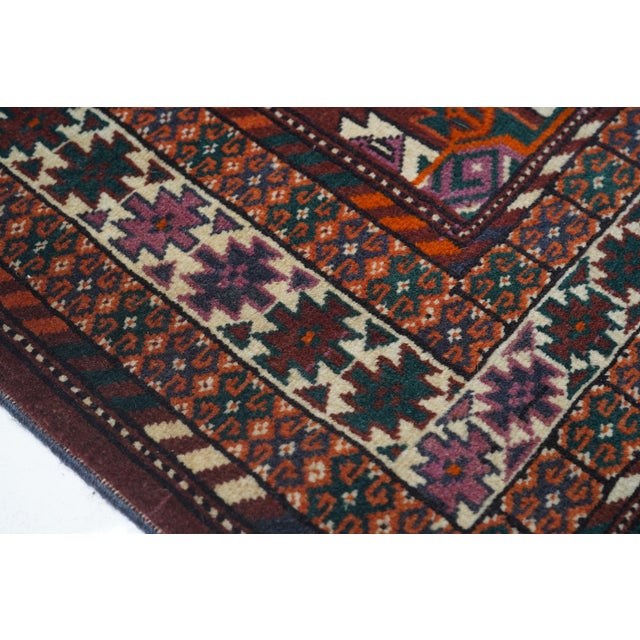 Late 19th Century Antique Turkmen Rug 4'4'' X 6'2'' For Sale In New York - Image 6 of 11