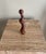 Mid 20th Century Vintage Modernist Wood Figure by Nimo Mocharnuik For Sale - Image 5 of 6