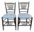 Antique Faux Bamboo Side Chair - A Pair For Sale