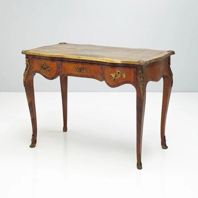 Wood Vintage Wooden Desk, 1940s For Sale - Image 7 of 7