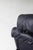 Black Vintage Italian Lounge Chair in Leather For Sale - Image 8 of 15