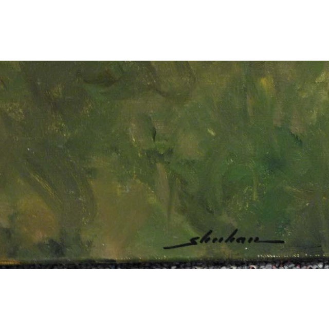 "Serene Meadow" unframed Original Oil Painting on Canvas by Dennis Sheehan Hand Signed by the Artist Art Condition: Mint...