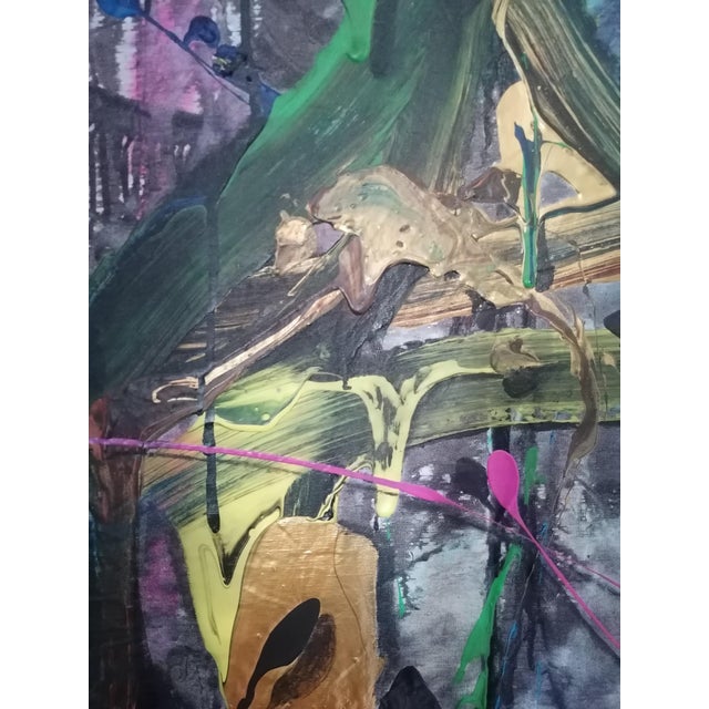 Stefano Mazzolini, 5-5-55, 2023, Acrylic & Oil on Canvas For Sale - Image 8 of 18