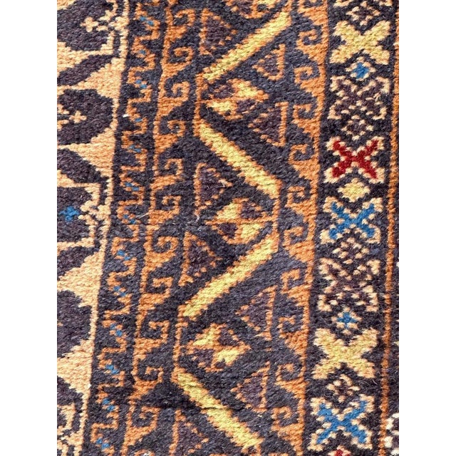 Turkmen Baluch Rug, 1970s For Sale - Image 16 of 18