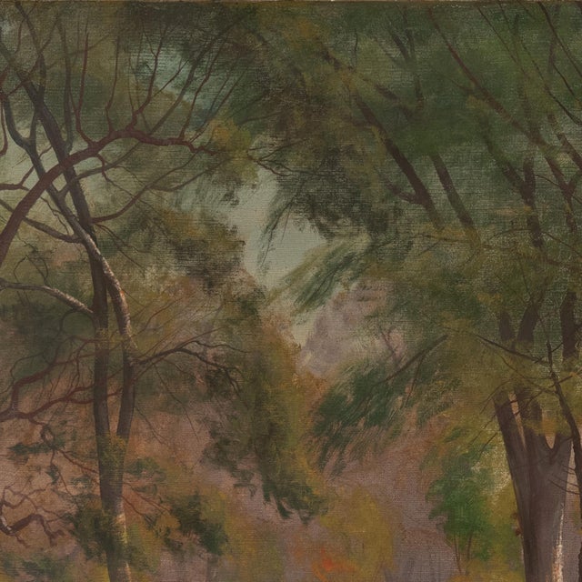 American 'Oaks at Baker House, Lake Geneva, Wisconsin, 1911', by James Everett Stuart, Bohemian Club, White House, SFSD For Sale - Image 3 of 10
