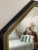 Black 1970s-80s Large Beveled Octagonal Wall Mirror, Edward Art Products For Sale - Image 8 of 14