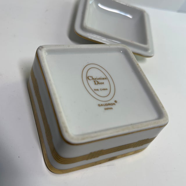Vintage Dior Box De La Renta Paperweight Set/2 For Sale - Image 9 of 11