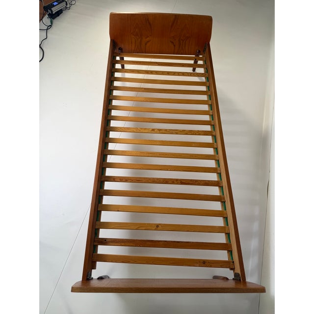 Mid-Century Modern Vintage Danish Teak Single Bed, 1960s For Sale - Image 3 of 11