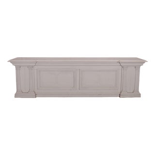 Italian Painted Pine Counter For Sale