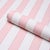 Schumacher Sample - Schumacher Louise Stripe Wallcovering In Rose For Sale - Image 4 of 6