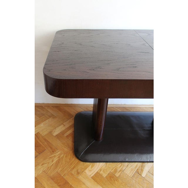 Extendable Dining Table from UP Brno, 1930s For Sale - Image 6 of 18