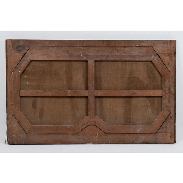 Allegorical Scenes, 1880, Paintings on Wood, Set of 2 For Sale - Image 11 of 12