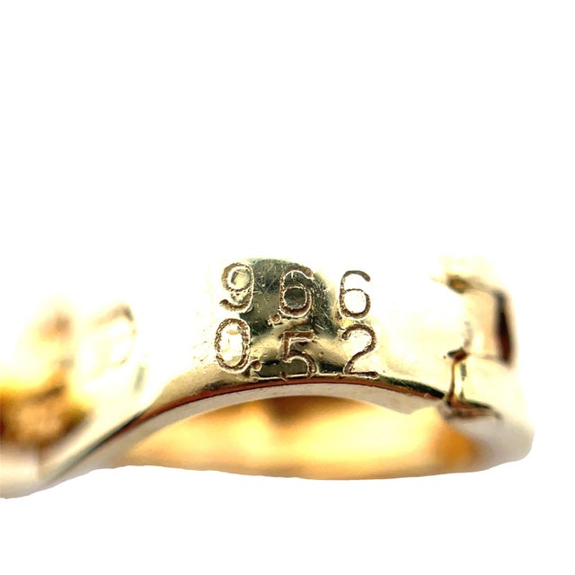 18k Yellow Gold Opal, Diamond Pearl Necklace 9.60 Carat Opal For Sale In New York - Image 6 of 10