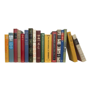 Decorative Books - Vintage Mix Oversized Books - Books By The Foot