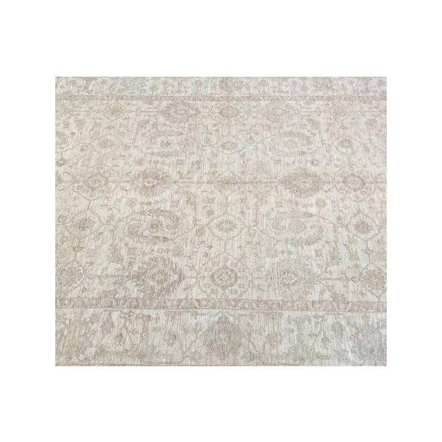 1990s Handwoven Pakistani Area Rug 6x9 For Sale - Image 4 of 12