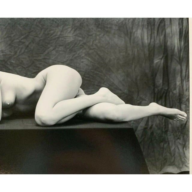 Black Reclining Nude Contemporary Gelatin Silver Photo by Ryan Mcintosh For Sale - Image 8 of 12