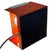 Vintage Space Age Cube-Shaped Wall-Mounted Lamp For Sale - Image 5 of 7