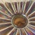 Mid-Century Clear Irridescent Bowl Large With Ruffled Edges For Sale - Image 4 of 8