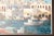 Blue 1980s Greek Islands Original Painting For Sale - Image 8 of 11