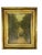 Antique French 19th-Century Oil on Board Landscape Painting in Giltwood Frame For Sale - Image 6 of 18