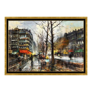 Mid 20th Century Paris Boulevard, Claudio Simonetti For Sale