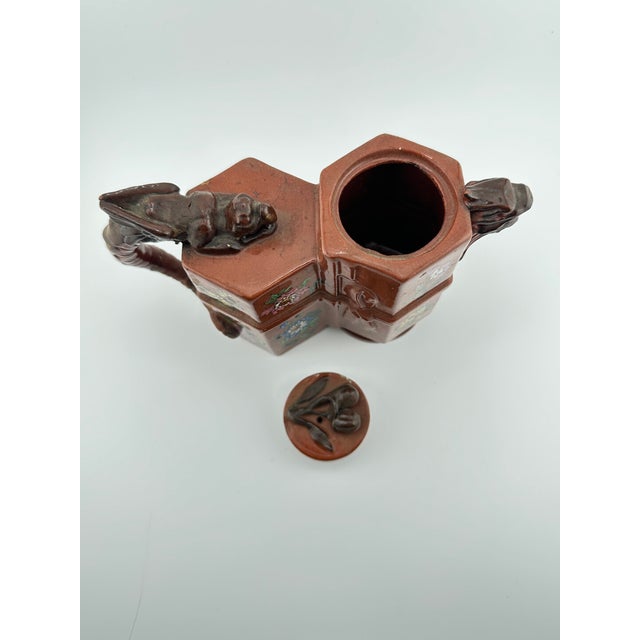 Antique Watcombe Pottery Teapot For Sale - Image 9 of 12