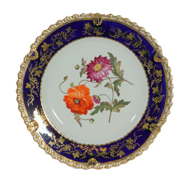 Coalport Porcelain Botanical Plates, Set of Twelve, John Rose For Sale - Image 11 of 16