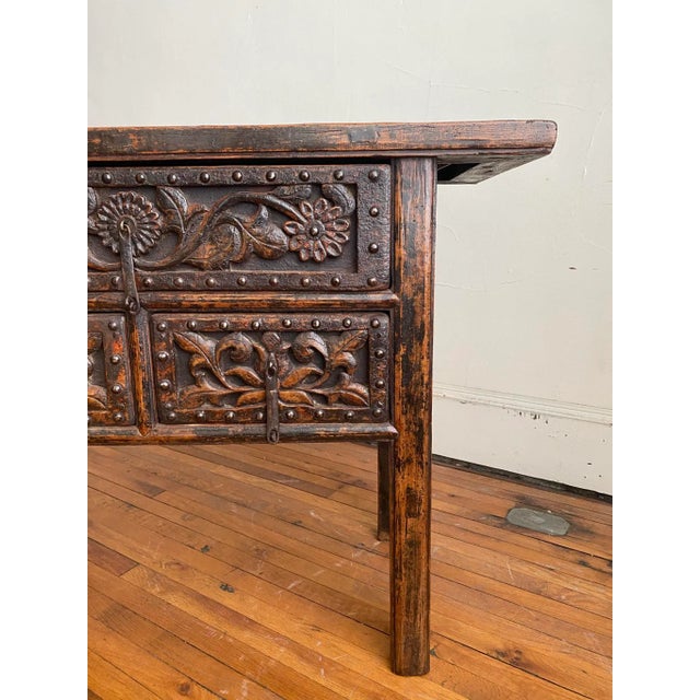 Circa 1830 Chinese Country Chest For Sale - Image 6 of 13
