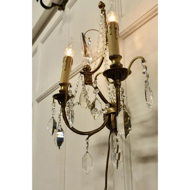 French Wall Sconces, 1920s, Set of 2 For Sale - Image 9 of 12