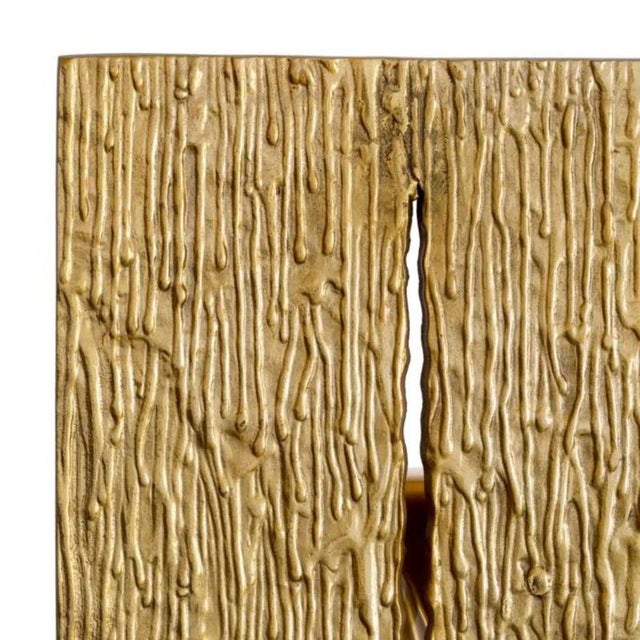 Polished Brass and Metal Wall Lamps, Set of 2 For Sale - Image 6 of 7