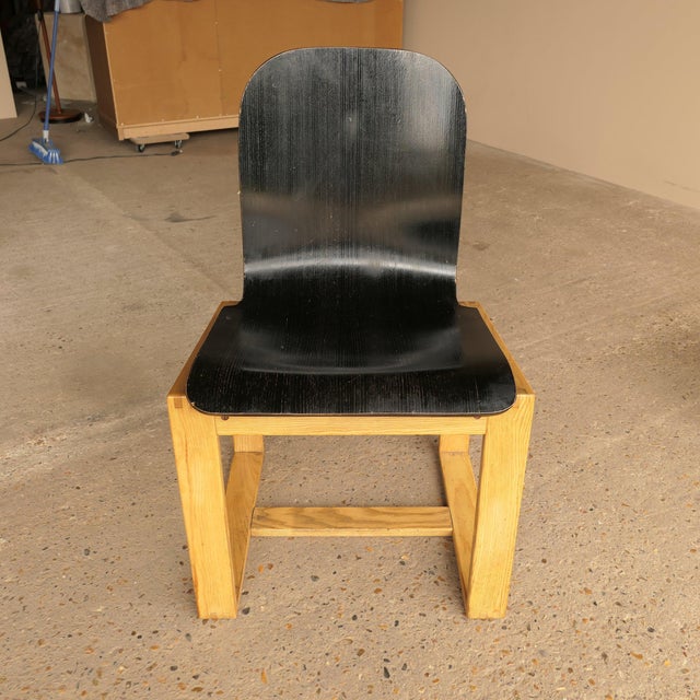 Rationalist Dining Chairs, Set of 2, in Good conditions. Designed 1980 to 1989