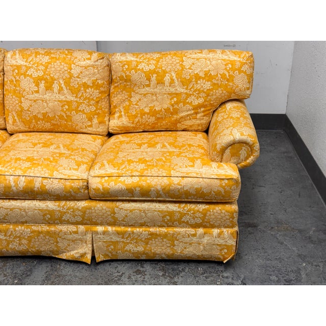 Queen Size French Pierre Deux La Declaration Sleeper Sofa For Sale - Image 4 of 12