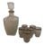 Vintage I Preziosi by c.f. Design Whiskey Set Decanter With Glasses- 7 Pieces For Sale