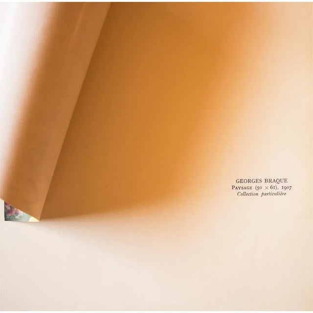 1940s 1948 After Georges Braque, "Landscape" Second Edition Parisian Offset Lithograph For Sale - Image 5 of 8