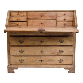 Louis Seize Style Chatol with 3 Drawers in Pine, 1780s For Sale
