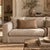 2020s Luxurious Belgian Linen Pillow by Bloom Home, Bois Color, 15x25" For Sale - Image 5 of 7