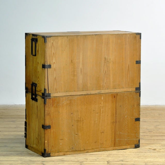Japanese Tansu Chest of Drawers, 1870 For Sale - Image 15 of 16