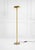 Metal Vintage Floor Lamp in Brass and Bronze with Double Tilting Light by Lumi Milano, 1960s For Sale - Image 7 of 7