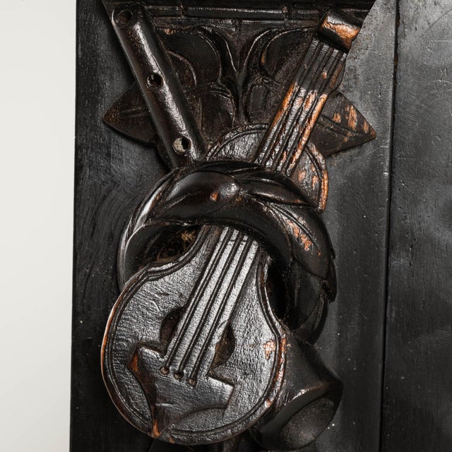 19th Century French Wooden Buffet With Marble Top For Sale - Image 10 of 10