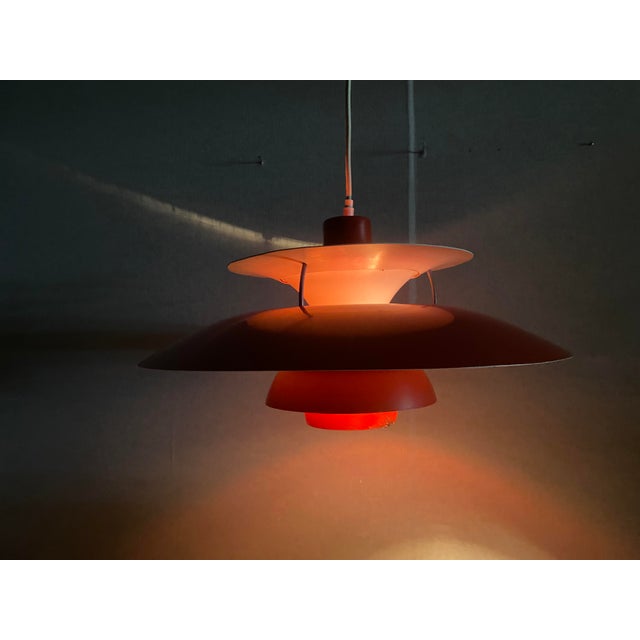 Danish PH5 Hanging Lamp by Poul Henningsen for Louis Poulsen, 1950s For Sale - Image 14 of 18