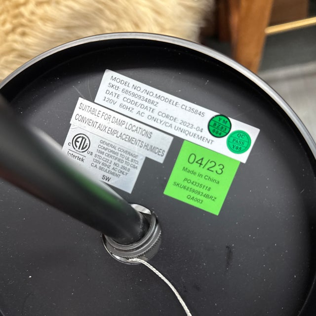 Art Deco Restoration Hardware Ravelle Pendant For Sale - Image 3 of 12