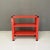 Italian Modern Red Metal Bookcase, 1980s For Sale - Image 3 of 10