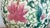 1960s Chinoiserie Ginger Jar Lamp With Pink and Green Floral Design and Pink Shade For Sale In Savannah - Image 6 of 10