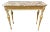 Louis XVI Carved Giltwood Console Table With Marble Top For Sale