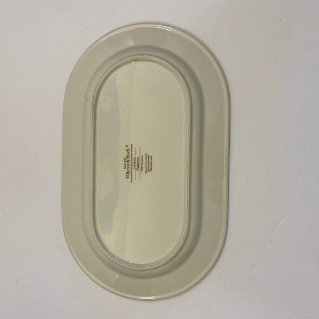 English Vintage Villeroy & Boch “Palermo” Porcelain Serving Platter, Luxembourg For Sale - Image 3 of 5